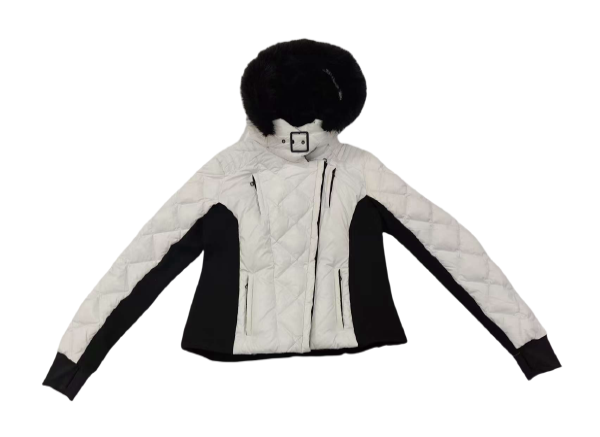 Down or polyester filled garments