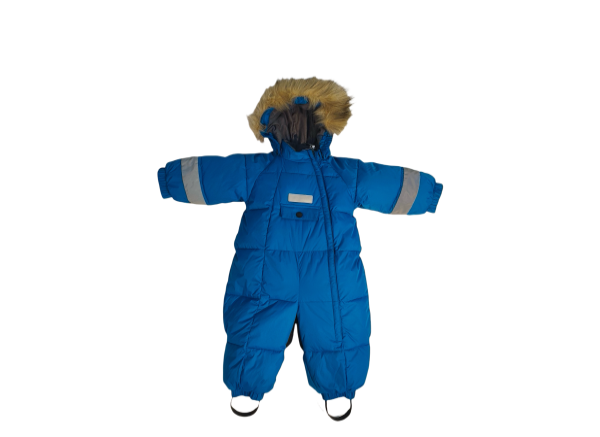 Down or polyester filled garments