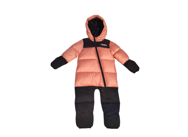 Down or polyester filled garments