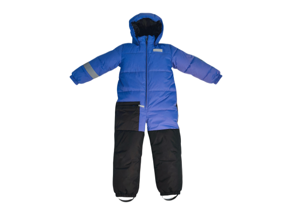 Down or polyester filled garments