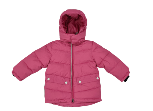 Down or polyester filled garments