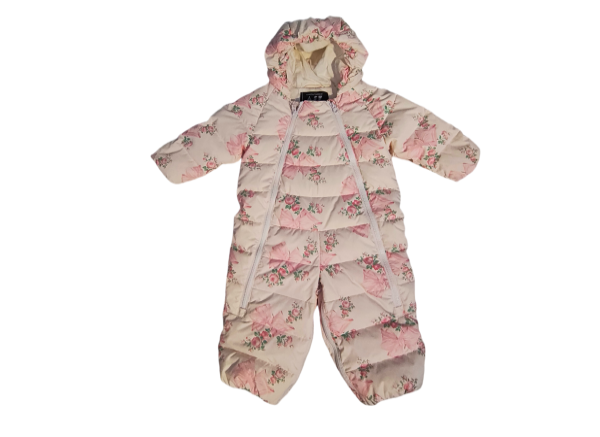 Down or polyester filled garments